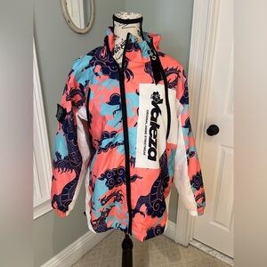 Valeza Original Anime Streetwear Jacket | Size Small | Pink & Blue | Like New